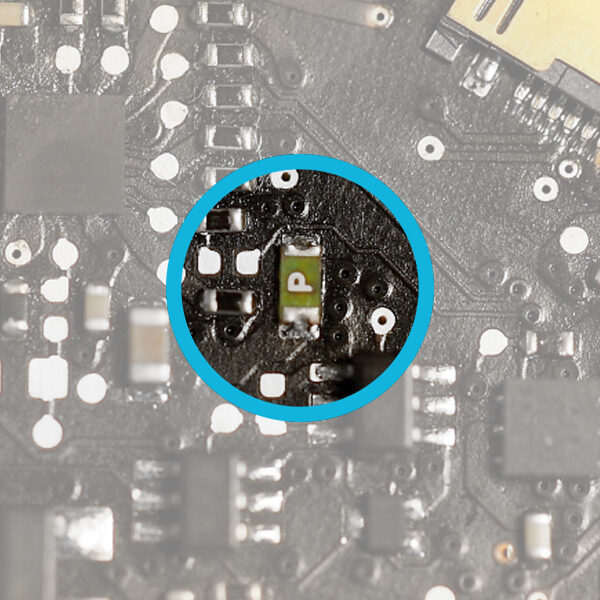 Macbook LED backlight zekering fuse SMD 0603 3a "P markering" Macbook LED backlight zekering fuse SMD 0603 3a "P markering"