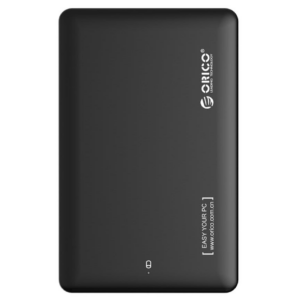 Orico - Harde Schijf Behuizing 2,5 inch SATA HDD:SSD - USB 3.0 - Zwart
