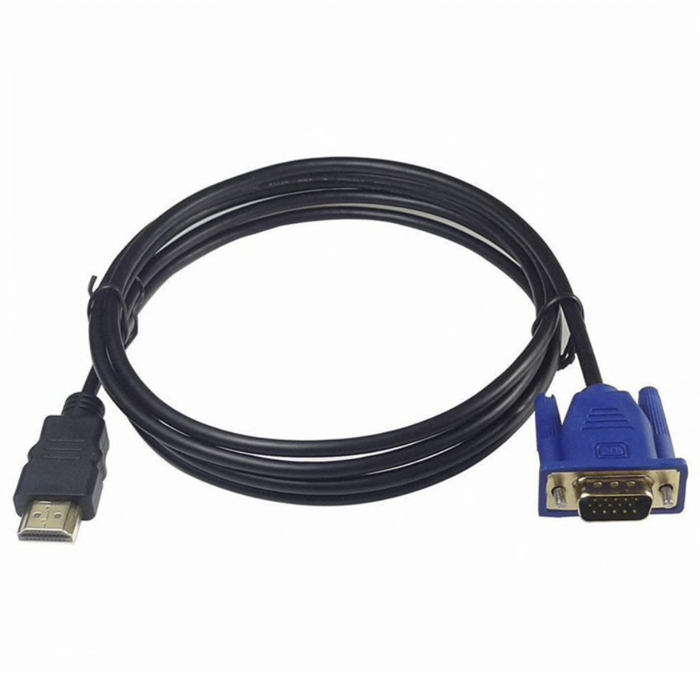 fluit excuus Leeds HDMI naar VGA Kabel 1080p Male to Male 1.8/3/5 meter | MacTurn