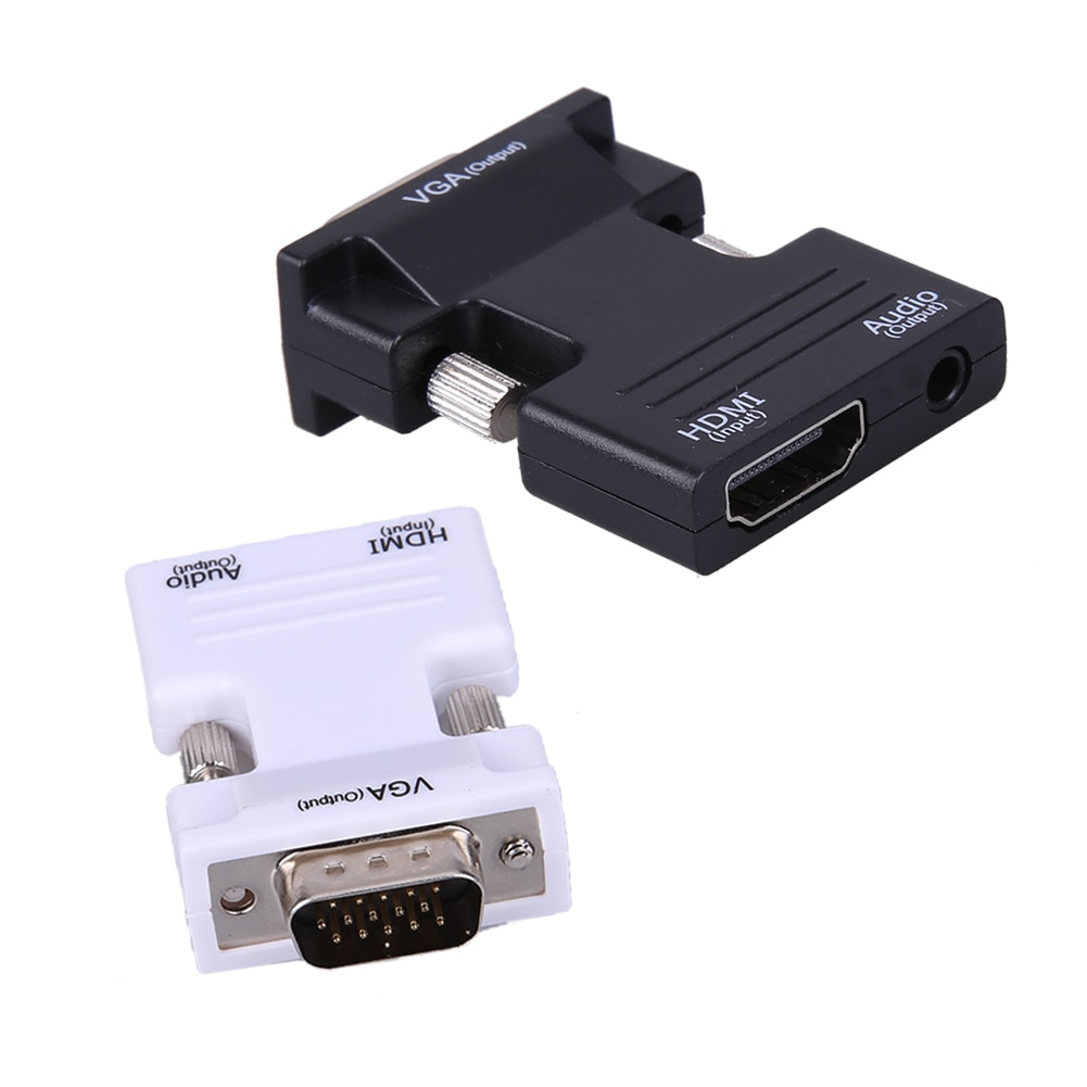 Onrustig zeemijl Herhaald HDMI Female naar VGA Male converter met audio kabel | MacTurn