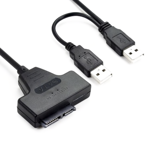 Dubbele USB 3.0 Naar SATA Kabel Dubbele USB 3.0 Naar SATA Kabel