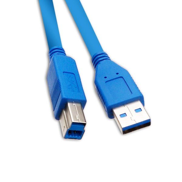 kader Sympton spanning USB 3.0 printerkabel - USB A naar USB B Kabel - 1.5 meter Blauw | MacTurn