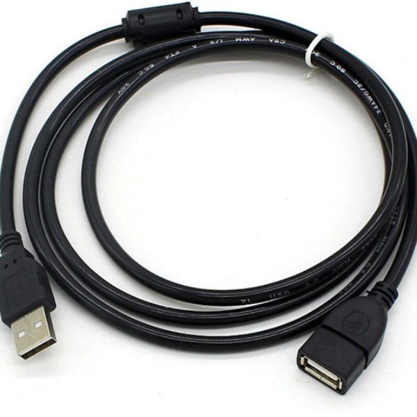 USB 2.0 verlengkabel - Zwart 3 meter USB 2.0 verlengkabel - Zwart 3 meter