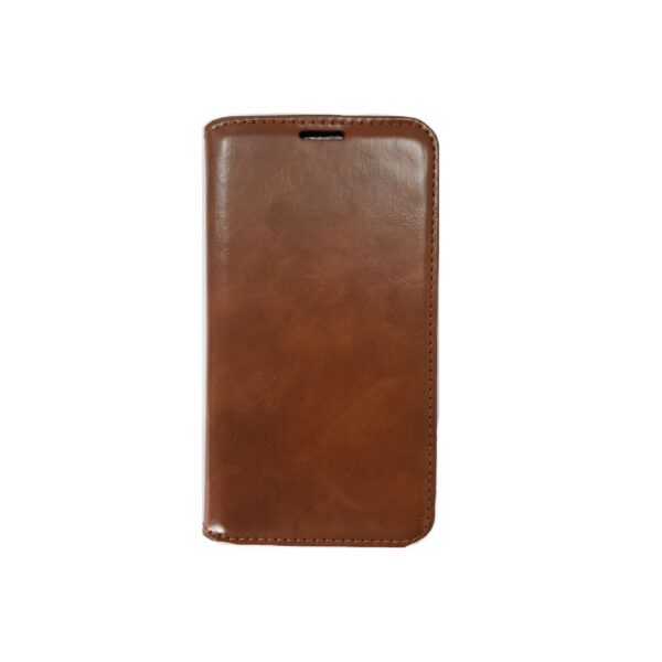 iPhone 11 Luxe Book Case Zwart/Bruin/Goud