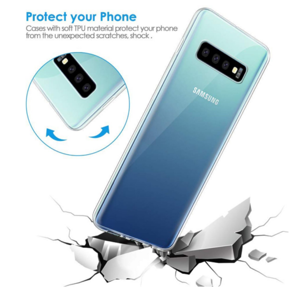 Samsung Galaxy S10 Transparant Silicone case