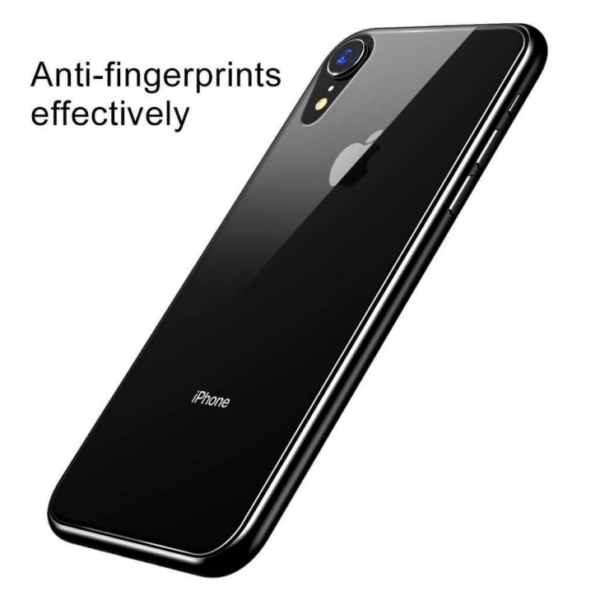iPhone XR Tempered Glass Back Cover