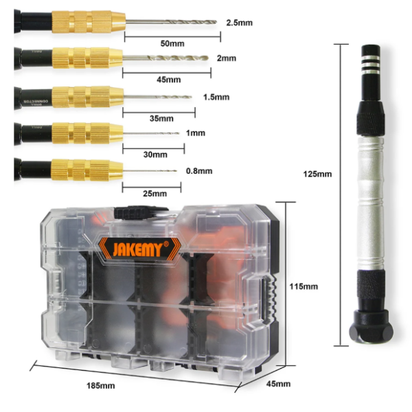 JAKEMY JM-8158 34 in 1 Professioneel Reparatie Tool Set