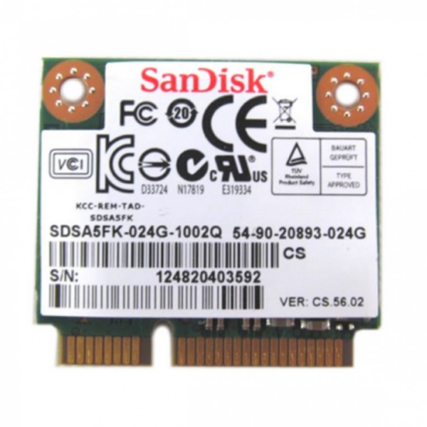 Asus Vivobook S500CA-LS31T 24GB San Disk SDSA5FK-024G-1002 54-90-20893-024G