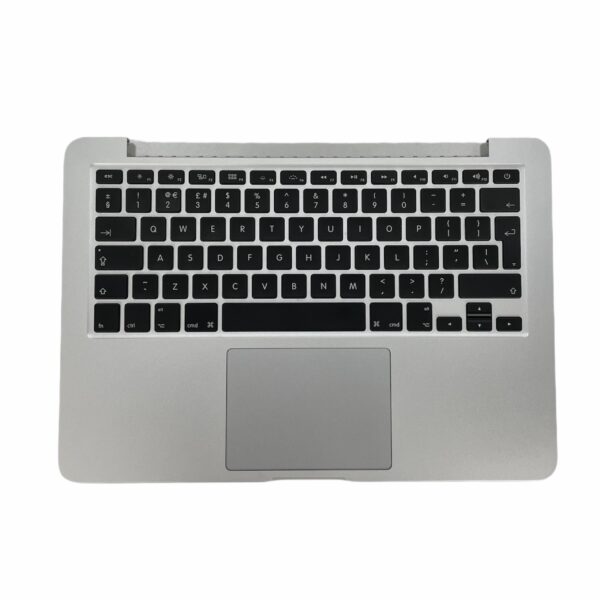 MacBook Pro 13 inch A1502 Topcase + Keyboard, Backlight, Trackpad, Trackpad Kabel, Accu, Microfoon (2015) UK EU - Pulled