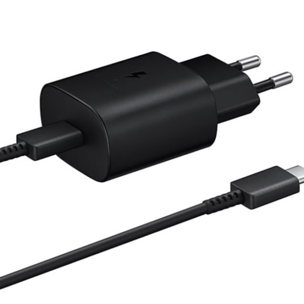 Samsung Super Fast Charging Oplader 45W + USB-C kabel EP-TA845 - 1 Meter Samsung Super Fast Charging Oplader 45W + USB-C kabel EP-TA845 - 1 Meter